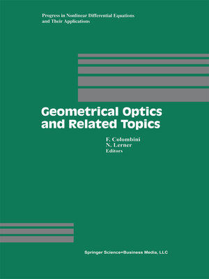 cover image of Geometrical Optics and Related Topics